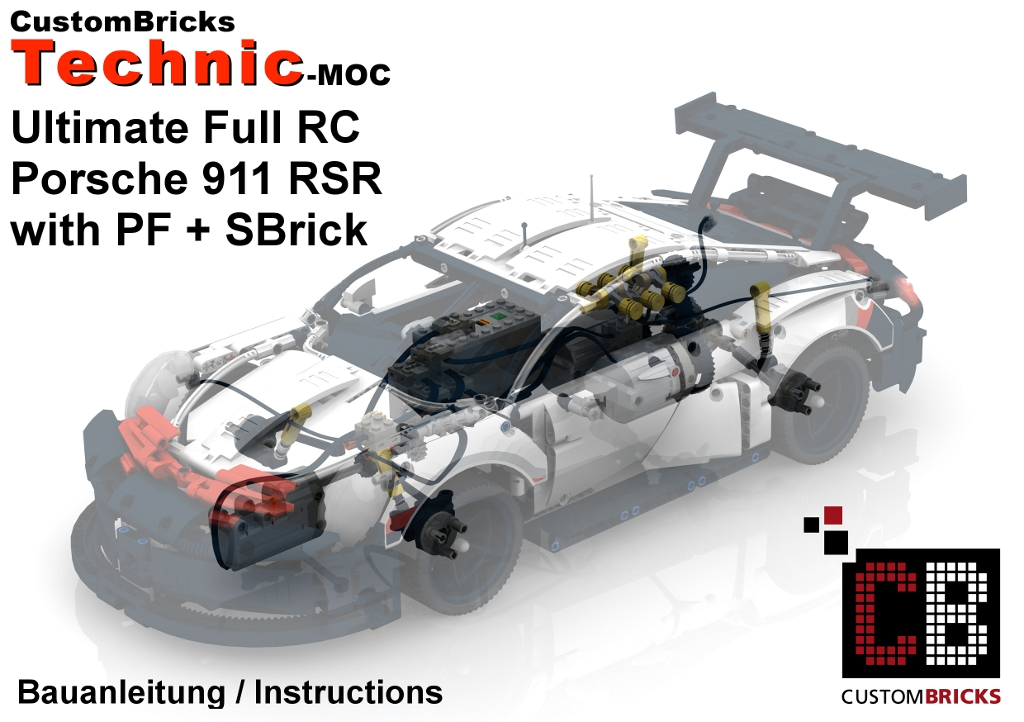 How To Motorize Lego Porsche 911 Rsr