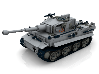 Girida-o Tank Custom Lego Model PDF Instructions 