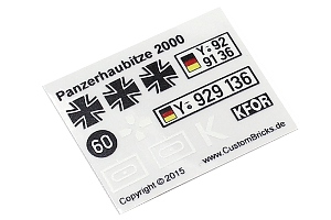 Sticker/Decals BW S=1:32