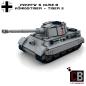 Preview: Custom WW2 German Tank Set 1 - Tiger, Königstiger, Panther, Jagdpanther, PzKpfw 3&4