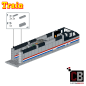 Preview: CB Railway F40PH - Train engine