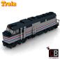 Preview: CB Railway F40PH - Train engine