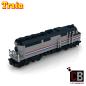 Preview: CB Railway F40PH - Train engine