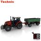 Preview: Custom 4x4 RC Traktor 8063 mod + Anhänger