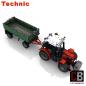 Preview: Custom 4x4 RC Traktor 8063 mod + Anhänger