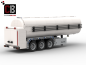Preview: Custom white gas trailer
