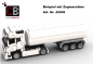 Preview: Custom white gas trailer