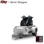Preview: Black Chopper for 10295 - made of LEGO® bricks