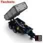 Preview: Custom 42043  trailer 2-axle with tipping function - grey
