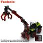 Preview: Custom 42054 Traktor Zusatzmodel Forstkran