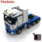 Preview: Custom LKW SLT blau weiß - RC Truck