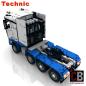 Preview: Custom LKW SLT blau weiß - RC Truck