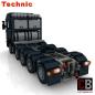 Preview: Custom RC truck 10x4 6 SLT Truck - black