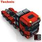 Preview: Custom RC truck 10x4 6 SLT Truck - red