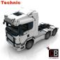 Preview: Custom RC weißer LKW 6x4 Truck