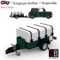 Preview: Custom Mini-C. Luggage Trailer with tarpaulin