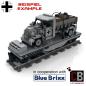 Preview: BB - CustomBricks WW2 LKW-Transporter from plug-in blocks