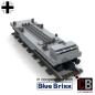 Preview: BB - CustomBricks WW2 LKW-Transporter from plug-in blocks
