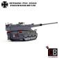 Preview: CUSTOM Bundeswehr MBT Panzerhaubitze PzH 2000 made of LEGO® bricks