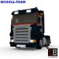 Preview: Custom Modell Team Truck - black