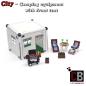 Preview: T1 front tent with barbecue and accessories - white - from LEGO® bricks