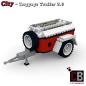 Preview: Custom T1 Luggage Trailer - 2.0 white