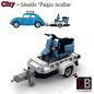 Preview: Custom Beetle trailer with Vespa scooter