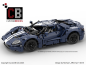 Preview: Custom 42154 RC Umbauanleitung blauer Sportwagen