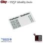 Preview: Custom Sticker - THW Modell Tieflader mit Radlader