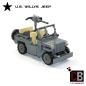 Preview: CUSTOM WW2 Willys Jeep aus LEGO® Steinen