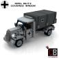 Preview: Custom WW2 Opel Blitz Planenwagen mit Hoheitszeichen