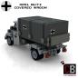 Preview: Custom WW2 Opel Blitz Planenwagen mit Hoheitszeichen