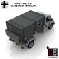Preview: Custom WW2 Opel Blitz Planenwagen mit Hoheitszeichen