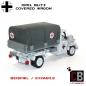 Preview: Custom WW2 tarpaulin with red cross