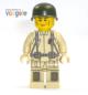 Preview: CustomBricks Figure U.S. Airborne Soldier tan made of LEGO bricks