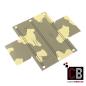 Preview: Custom WW2 tarpaulin dark tan camo without emblem
