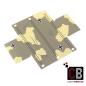 Preview: Custom WW2 tarpaulin dark tan camo with emblem