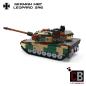 Preview: CUSTOM Bundeswehr MBT Leopard 2A6 Tank made of LEGO® bricks - camo