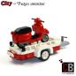 Preview: scooter with trailer T1 10220 made of LEGO® bricks