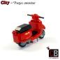 Preview: scooter with trailer T1 10220 made of LEGO® bricks