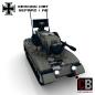 Preview: Custom Bundeswehr Tank Gepard 1A2 - gray