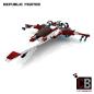 Preview: Custom Republic Fighter für Star Wars