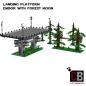 Preview: Custom Landingplatform + Trees  for Star Wars
