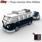 Preview: Custom T1-Bus trailer with scooter - Blue Edition