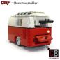 Preview: Caravan trailer 1-axle for 10220 made of LEGO® bricks