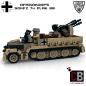Preview: Custom WW2 Afrikakorps SdKfz 7-1 - 20mm Flak 38 Flakvierling