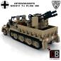 Preview: Custom WW2 Afrikakorps SdKfz 7-1 - 20mm Flak 38 Flakvierling