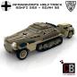 Preview: Custom WW2 Afrikakorps SdKfz 252 mit Sd Anhänger 32