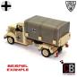Preview: Custom WW2 Plane dark Tan mit Hoheitszeichen