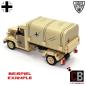 Preview: Custom WW2 tarpaulin tan without emblem